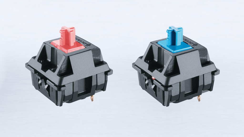 Cherry MX Red Blue Switch options